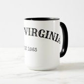 West Virginia Heritage Mok (Voorkant rechts)