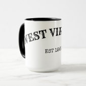 West Virginia Heritage Mok (Voorkant links)