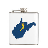 West-Virginia Heupfles (Voorkant)