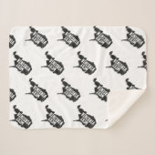 West Virginia Home  Distress Map Sherpa Deken (Voorkant (horizontaal))