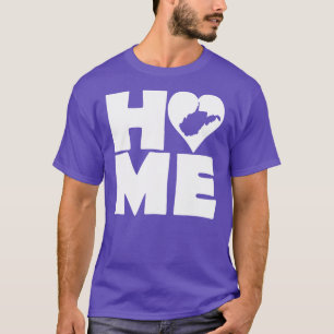 West Virginia Home Heart State T-shirts