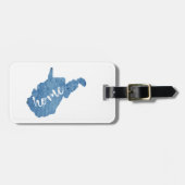 West Virginia Home houtnerf Bagagelabel (Voorkant horizontaal)