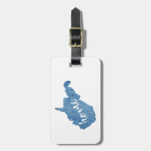 West Virginia Home houtnerf Bagagelabel (Voorkant verticaal)