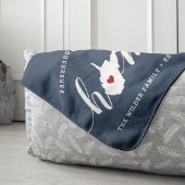 West Virginia Home State Personalized Sherpa Deken