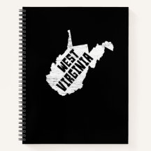 West Virginia Home  White Map