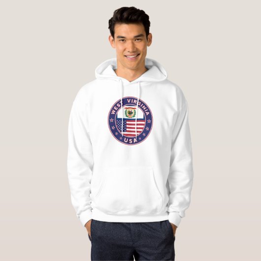 West Virginia Hoodie (Voorkant volledig)
