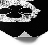 West Virginia Ierse Shamrock St. Patrick's Day Sai Poster (Hoek)