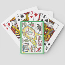 West Virginia Illustrated Playing Cards