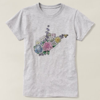 West Virginia in Bloom T-shirt
