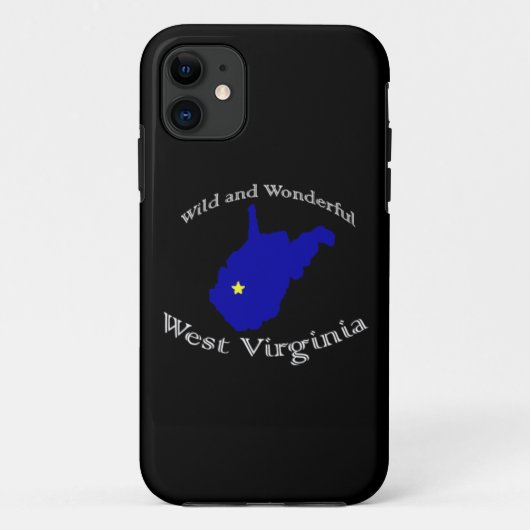 West Virginia iPhone Case (Achterkant)