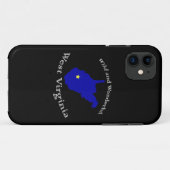 West Virginia iPhone Case (Achterkant (horizontaal))