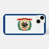 West Virginia iPhone Hoesje (Achterkant horizontaal)