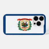 West Virginia iPhone Hoesje (Achterkant horizontaal)