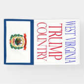 WEST VIRGINIA is Banner TRUMP LAND 2016 (Horizontaal)