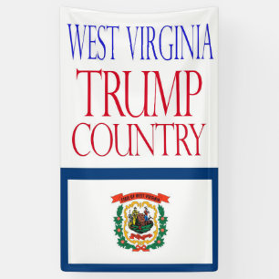 WEST VIRGINIA is Banner TRUMP LAND 2016