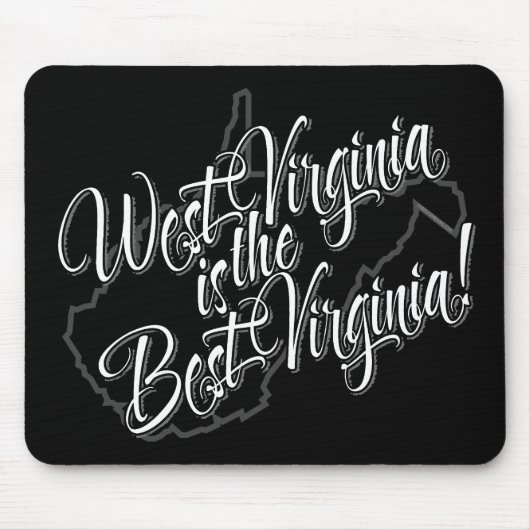 West Virginia is de beste Virginia Muismat (Voorkant)