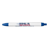 West Virginia is een Amerikaanse iconenpen Zwarte Inkt Pen (Voorkant)