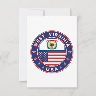 West Virginia Kaart