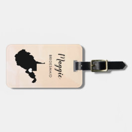 West Virginia Kaart Bagagelabel, Trouwfeest Bagagelabel