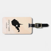 West Virginia Kaart Bruiloft Bagagelabel, Aangepas Bagagelabel (Voorkant horizontaal)