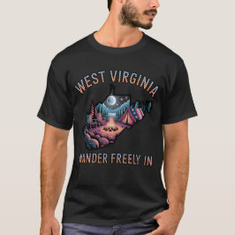 West Virginia kamperen | Wander Freely Outdoor  T-shirt