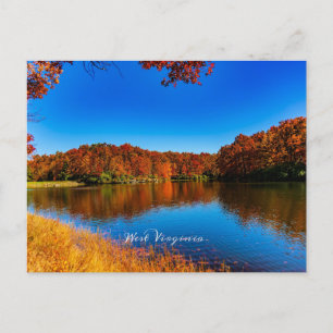 West Virginia landschapsfoto Briefkaart