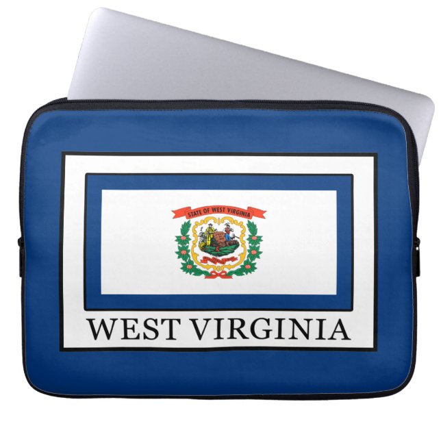 West Virginia Laptop Sleeve (Voorkant)