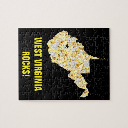 WEST VIRGINIA LEGPUZZEL (Horizontaal)