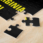 WEST VIRGINIA LEGPUZZEL (Zijkant)