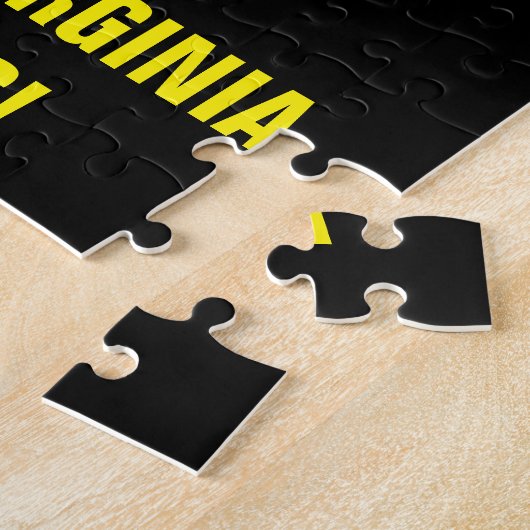 WEST VIRGINIA LEGPUZZEL (Zijkant)
