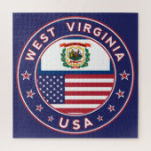West Virginia Legpuzzel (Verticaal)