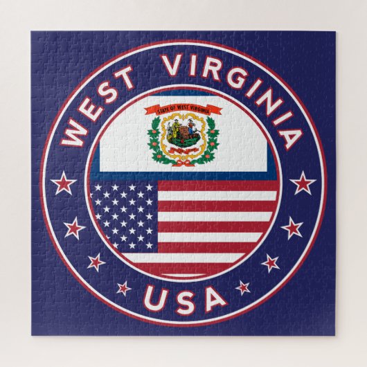 West Virginia Legpuzzel (Verticaal)