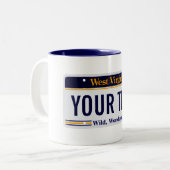 West Virginia licence bord mok (Voorkant links)