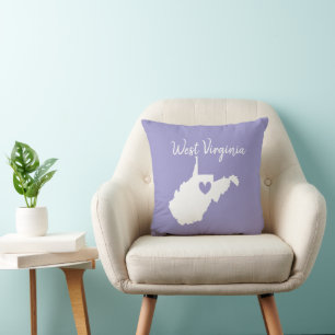 West Virginia Love Home State, Verenigde Staten Kussen