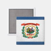West Virginia Magneet (Voorkant / Achterkant)