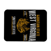 West Virginia Magneet (Horizontaal)