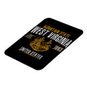 West Virginia Magneet (Linkerzijde)