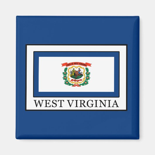 West Virginia Magneet (Voorkant)