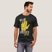 West Virginia Map WV Middle Finger Funny WV T-shirt (Voorkant volledig)