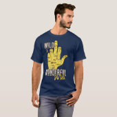West Virginia Map WV Middle Finger Funny WV T-shirt (Voorkant volledig)