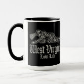 WEST-VIRGINIA met lage levensduur Mok (Links)