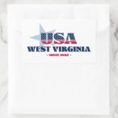 West Virginia Mijn thuisstaat Sticker (Tas)