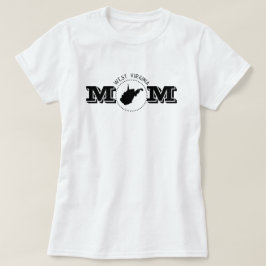 West Virginia Moeder  T-shirt