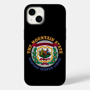 WEST VIRGINIA MOUNTAIN STATE FLAG Case-Mate iPhone 14 HOESJE