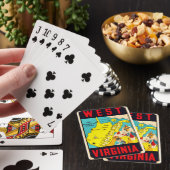 West Virginia Mountain State Playing Cards Pokerkaarten (Insitu)