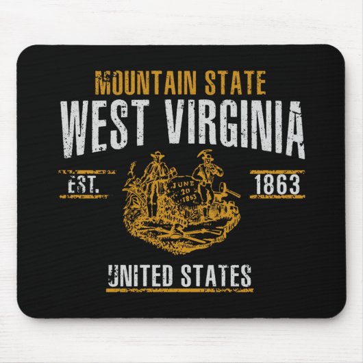 West Virginia Muismat (Voorkant)