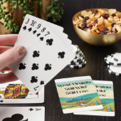 West Virginia nog steeds wild, nog steeds vrij Pokerkaarten (Insitu)
