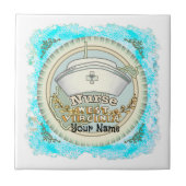 West Virginia Nurse Tegeltje (Voorkant)