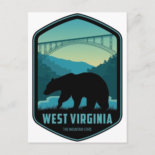 West Virginia Patriotic Spirit  beer Briefkaart (Voorkant)