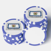 West Virginia Poker Chips (Opstapeling)